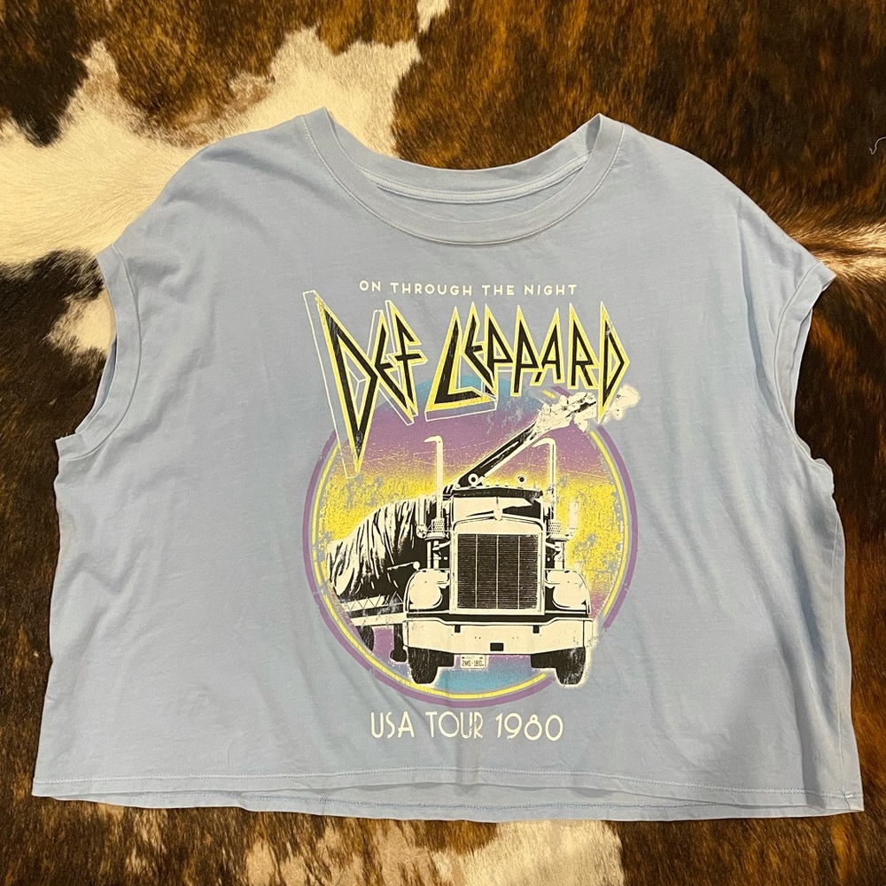 Vinyl Icons Def Leppard Tee